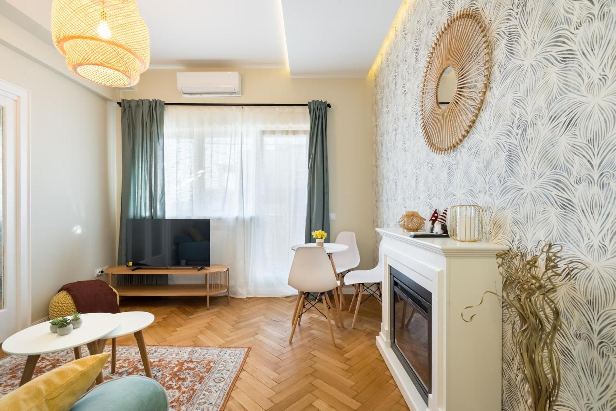Urban Dream Studio With City Views & Comfort บูคาเรสต์ ภายนอก รูปภาพ